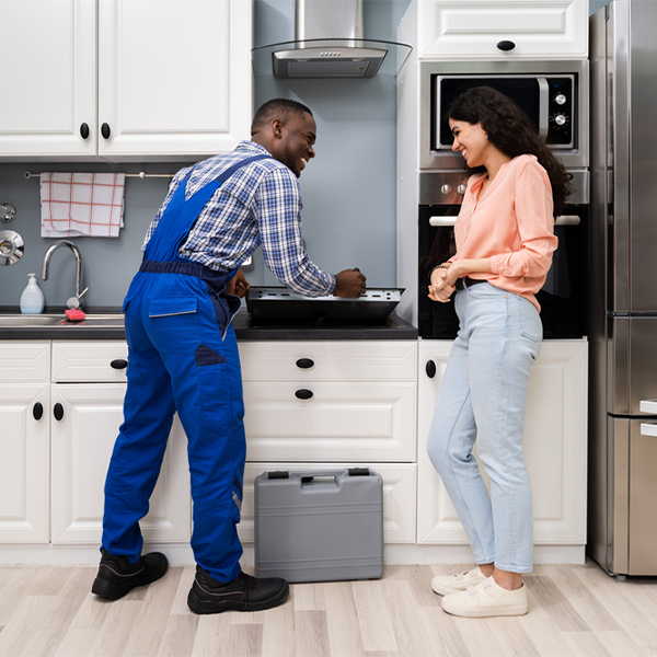 can you provide an estimate for cooktop repair before beginning any work in Opolis Kansas